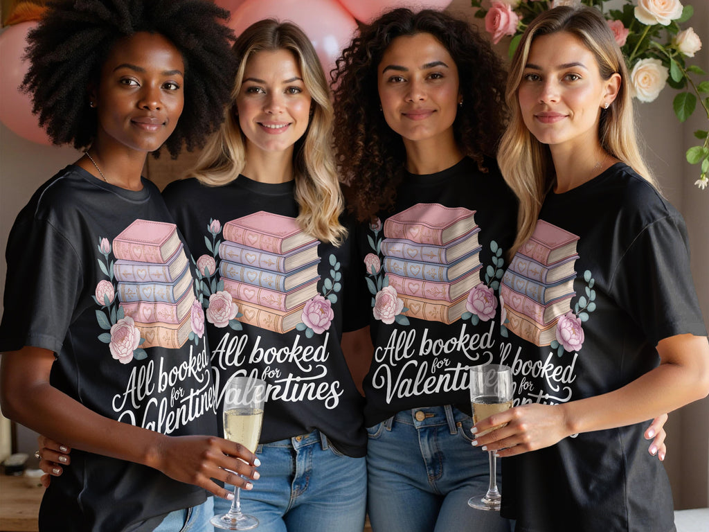 All Booked for Valentines Graphic T-Shirt