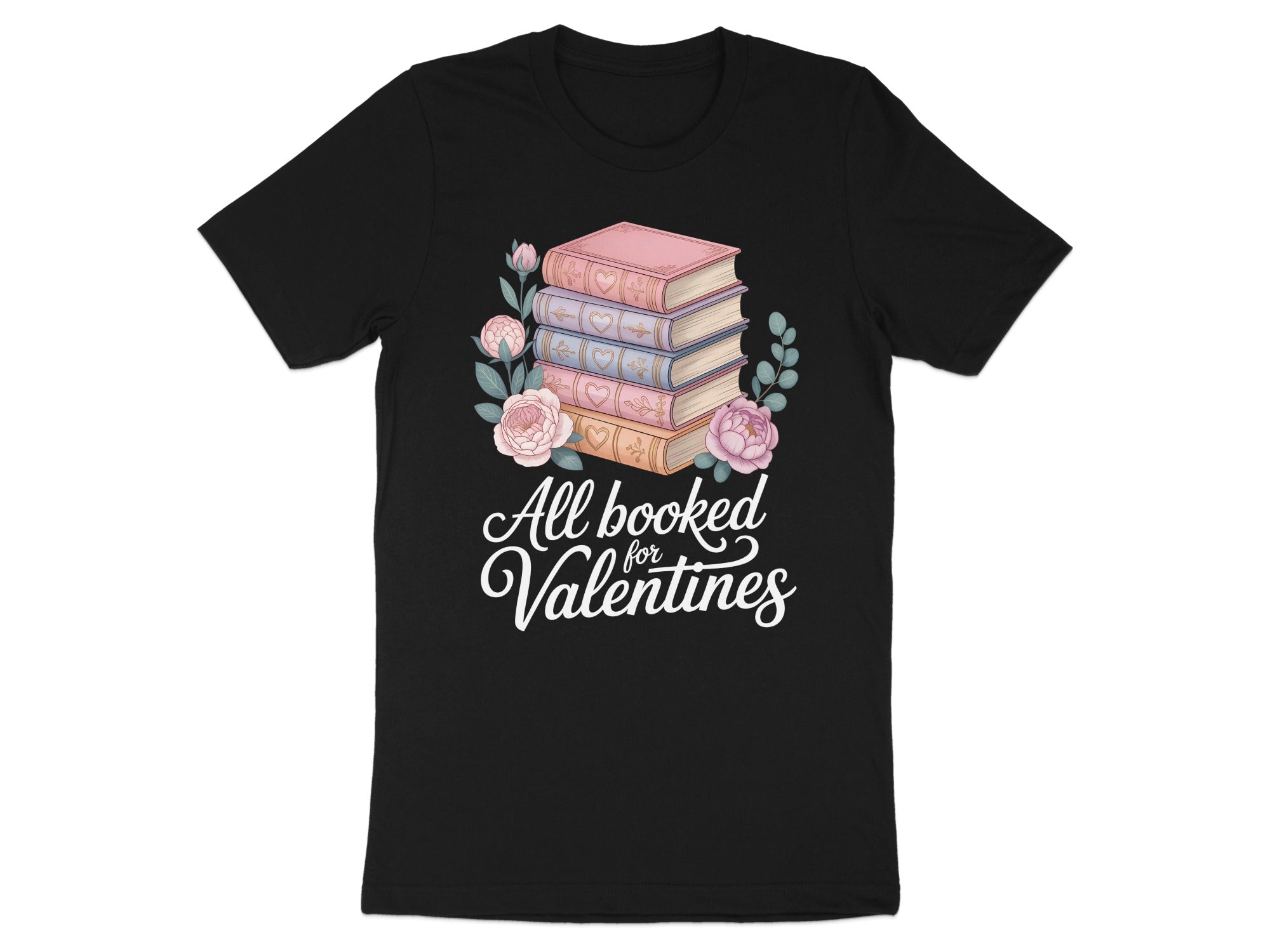 All Booked for Valentines Graphic T-Shirt Product