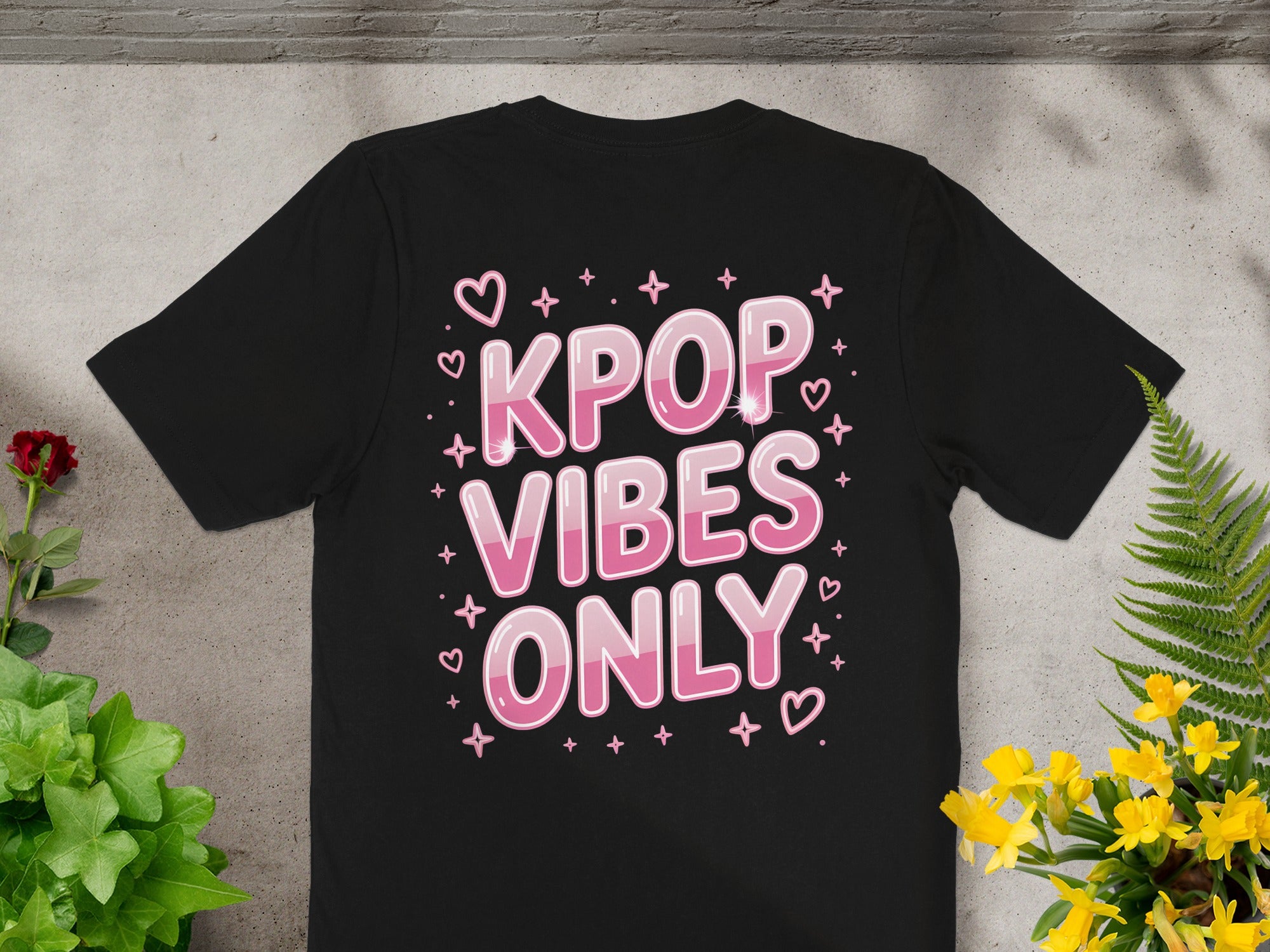 Kpop Vibes Only Graphic Tee for Kpop Fans T-shirt