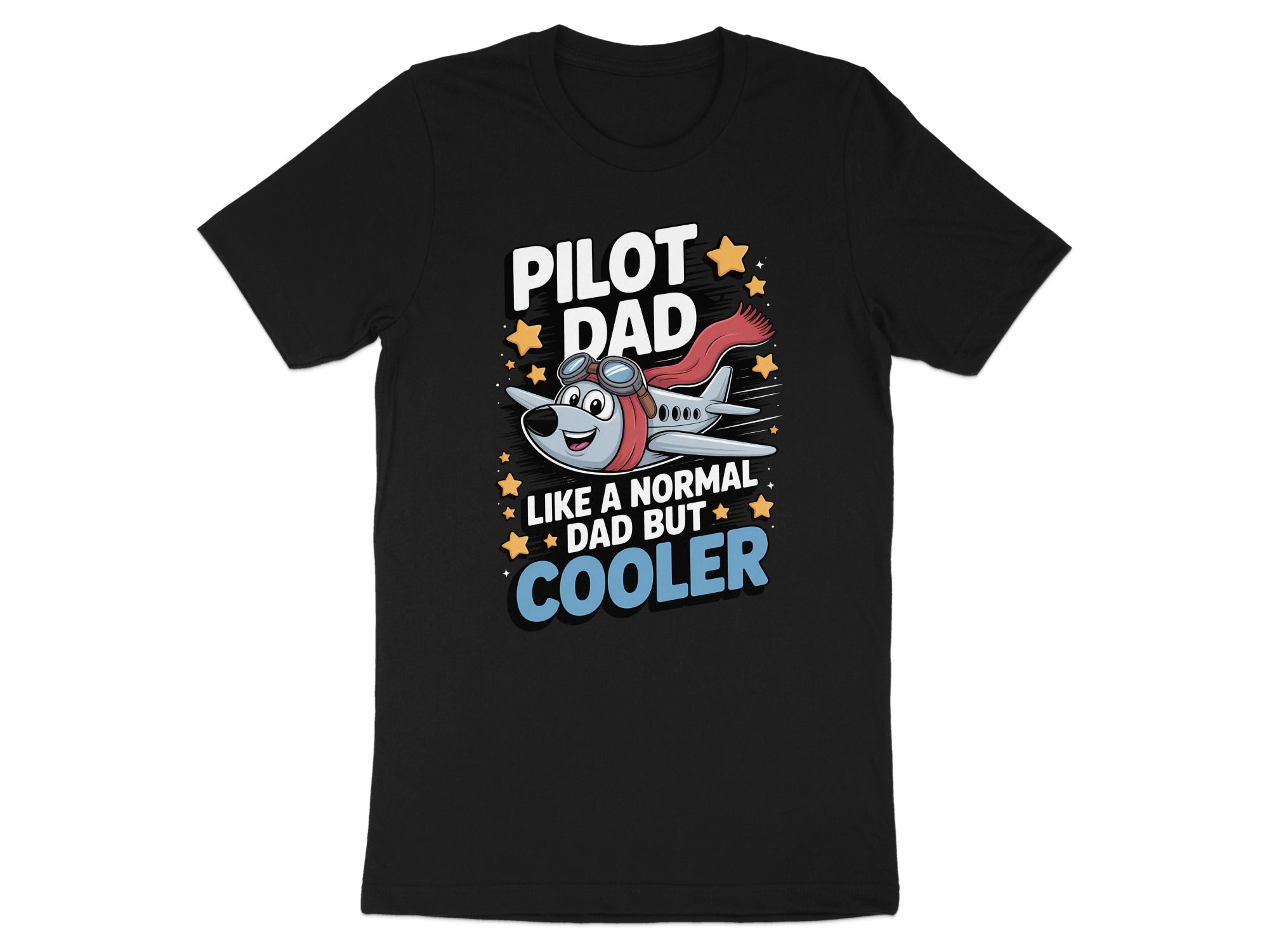 Pilot Dad T-Shirt, Cool Dad Shirt, Airplane Dad Gift, Best Pilot Dad Tee, Funny Dad T-Shirt, Gift for Pilot Father, Aviation Dad