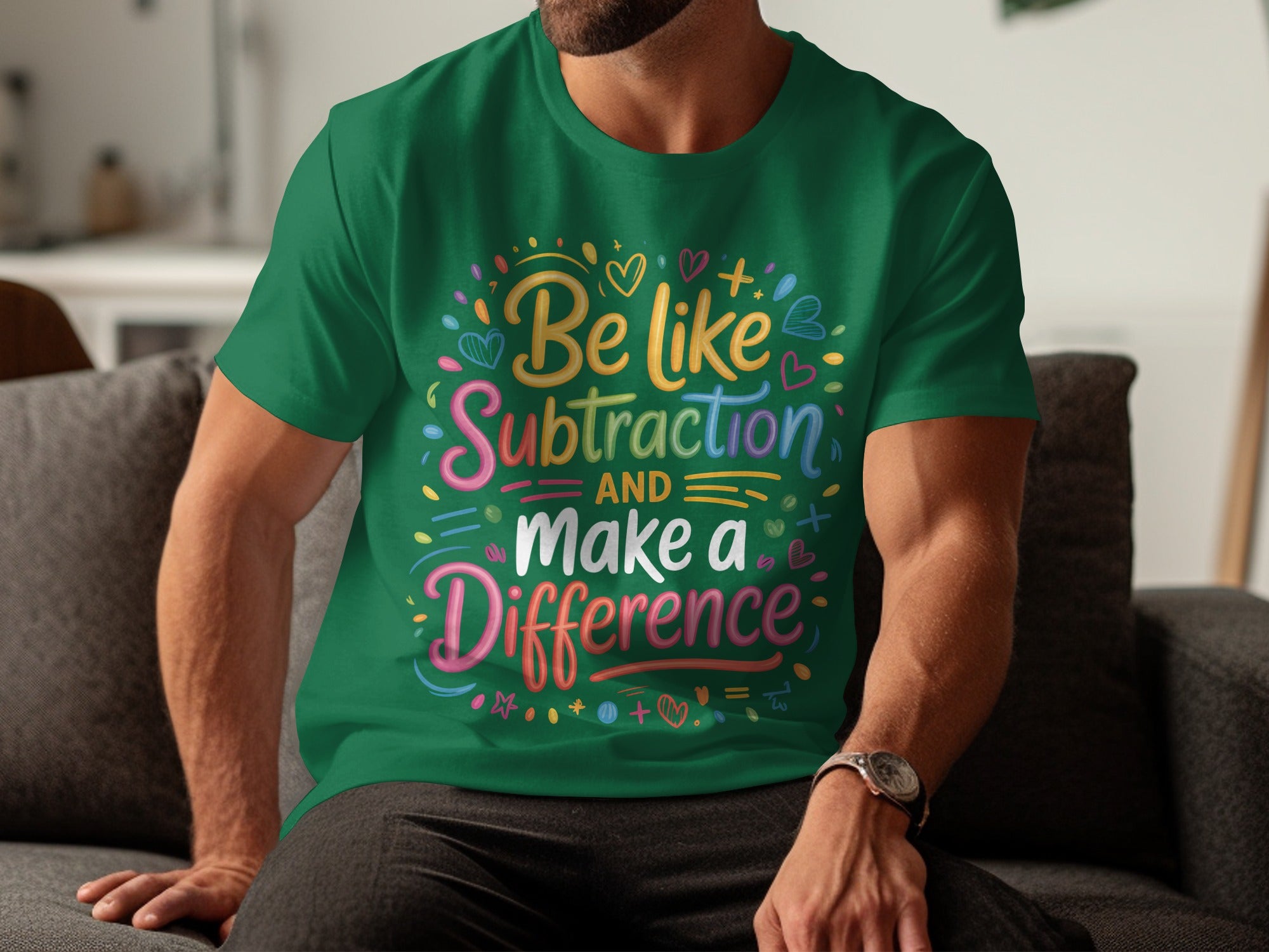 Be Like Subtraction And Make A Difference T-shirt