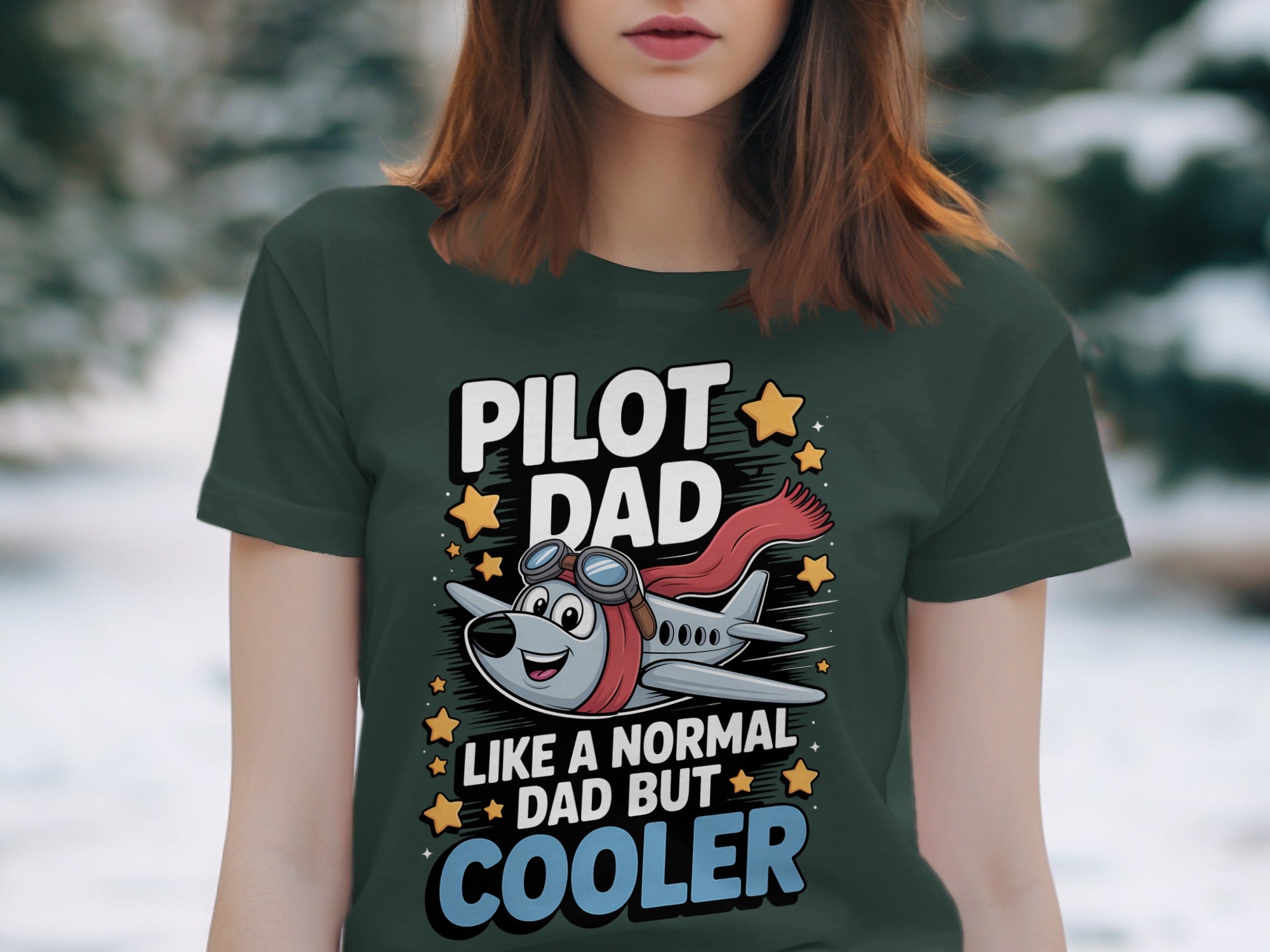 Pilot Dad T-Shirt, Cool Dad Shirt, Airplane Dad Gift, Best Pilot Dad Tee, Funny Dad T-Shirt, Gift for Pilot Father, Aviation Dad