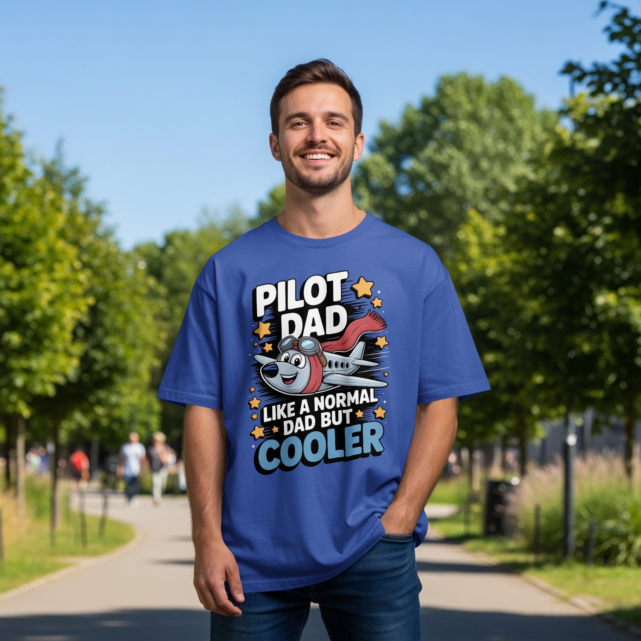 Pilot Dad T-Shirt, Cool Dad Shirt, Airplane Dad Gift, Best Pilot Dad Tee, Funny Dad T-Shirt, Gift for Pilot Father, Aviation Dad