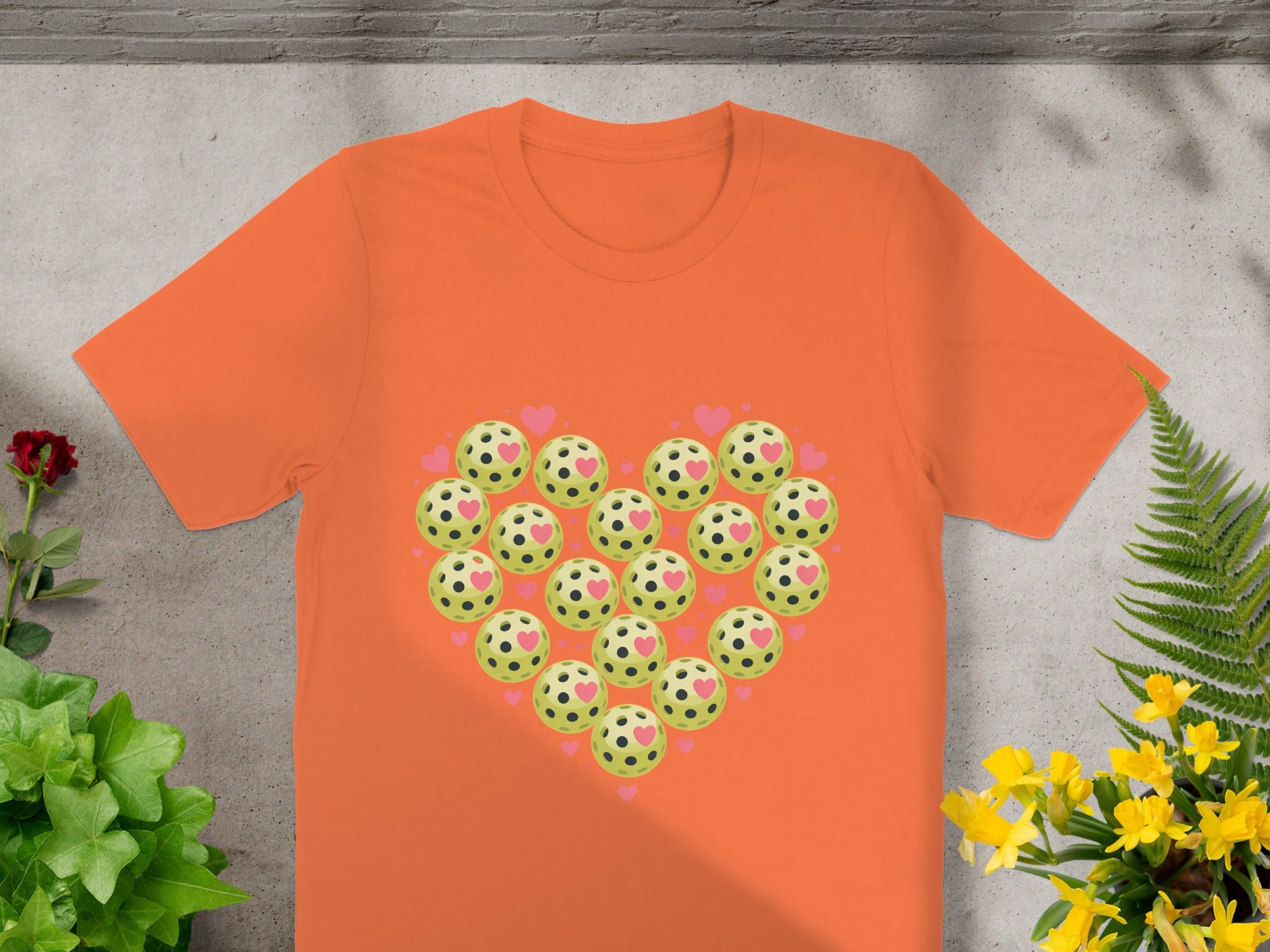 Pickleball Heart T-Shirt, Valentines Day Gift, Sporty T Shirt, Pickleball Lover, Gift For Him Her, Cool Graphic Tee, Trending Shirt