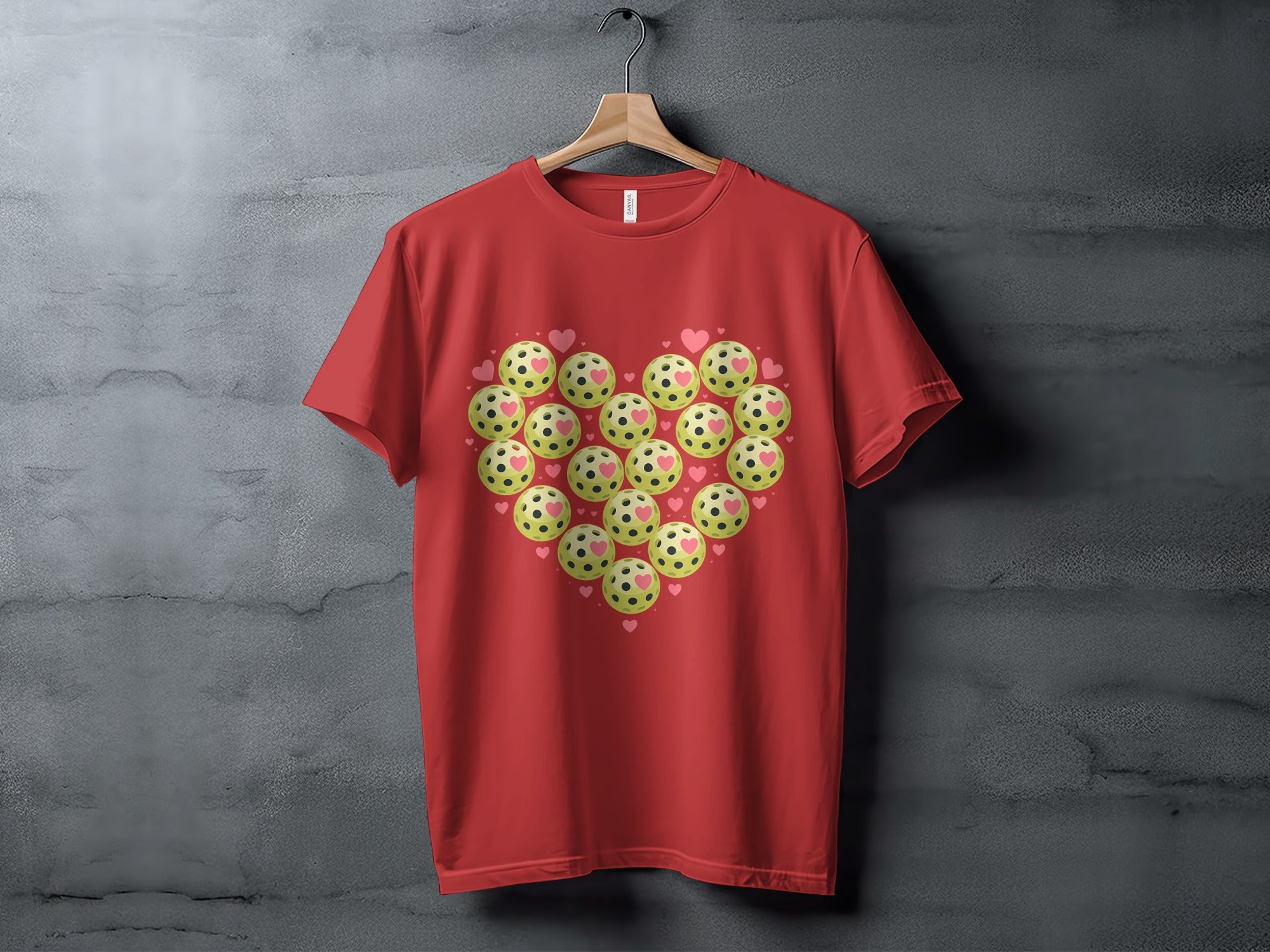 Pickleball Heart T-Shirt, Valentines Day Gift, Sporty T Shirt, Pickleball Lover, Gift For Him Her, Cool Graphic Tee, Trending Shirt