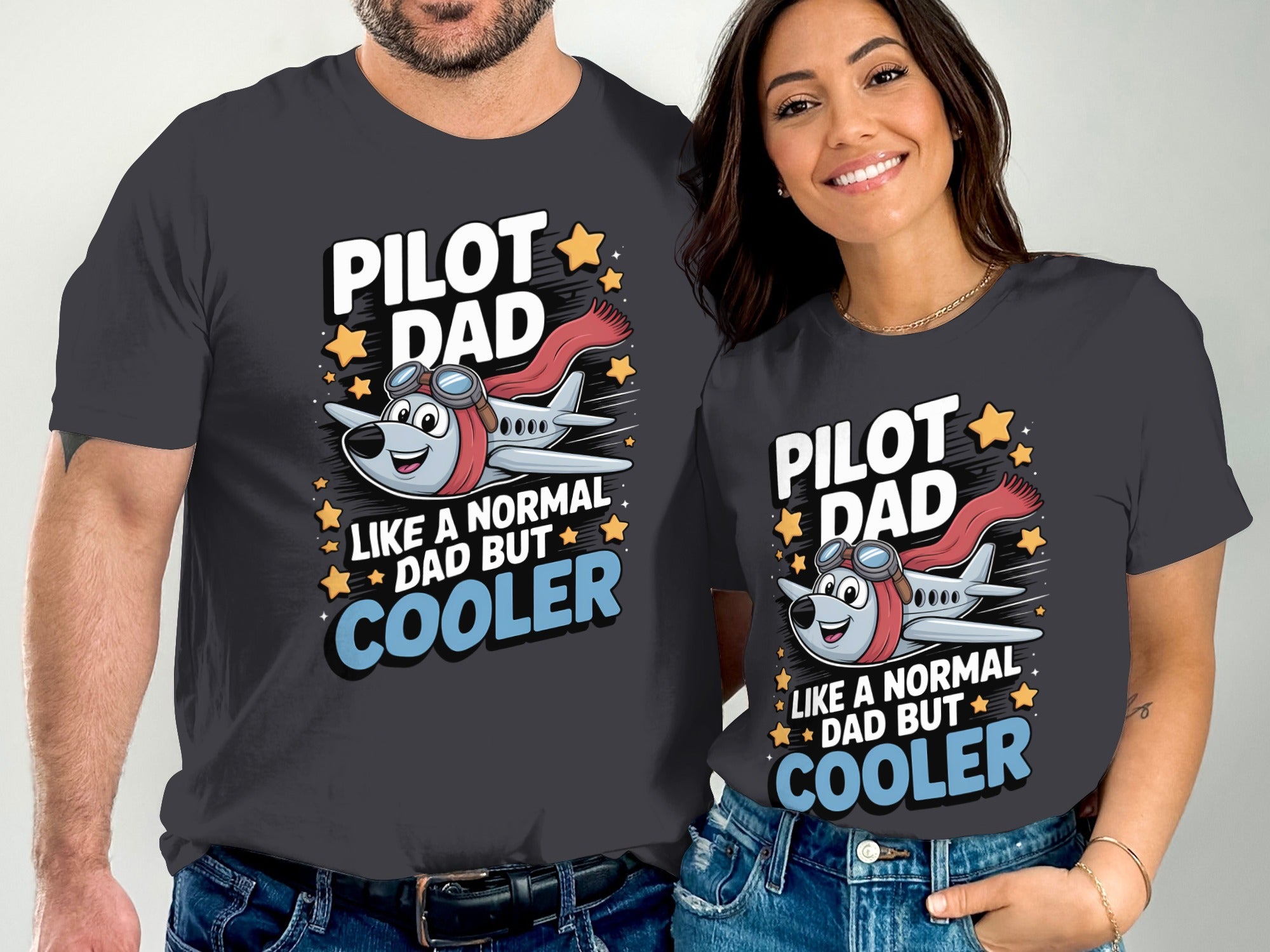 Pilot Dad T-Shirt, Cool Dad Shirt, Airplane Dad Gift, Best Pilot Dad Tee, Funny Dad T-Shirt, Gift for Pilot Father, Aviation Dad